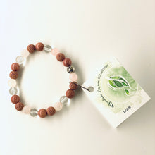 Load image into Gallery viewer, Essential Oil Diffuser Bracelet ~ Love
