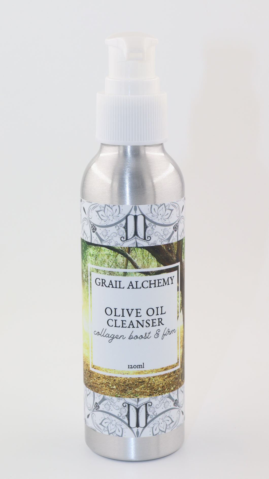 Olive Oil Facial Cleanser 120 ml ~ excellent as gentle makeup remover