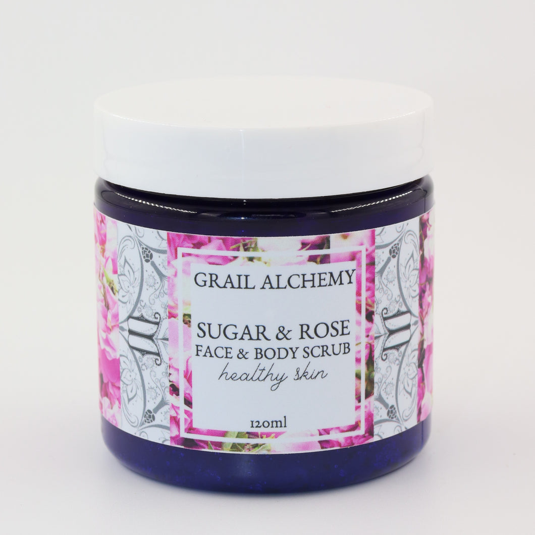 Sugar & Rose Face & Body Scrub ~ 120ml